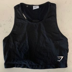 Gymshark cropped tank. Size M.